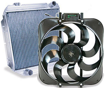 66 mustang store electric fan